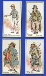 Karakterek Charles Dickens „Oliver Twist” című művéből, 1923